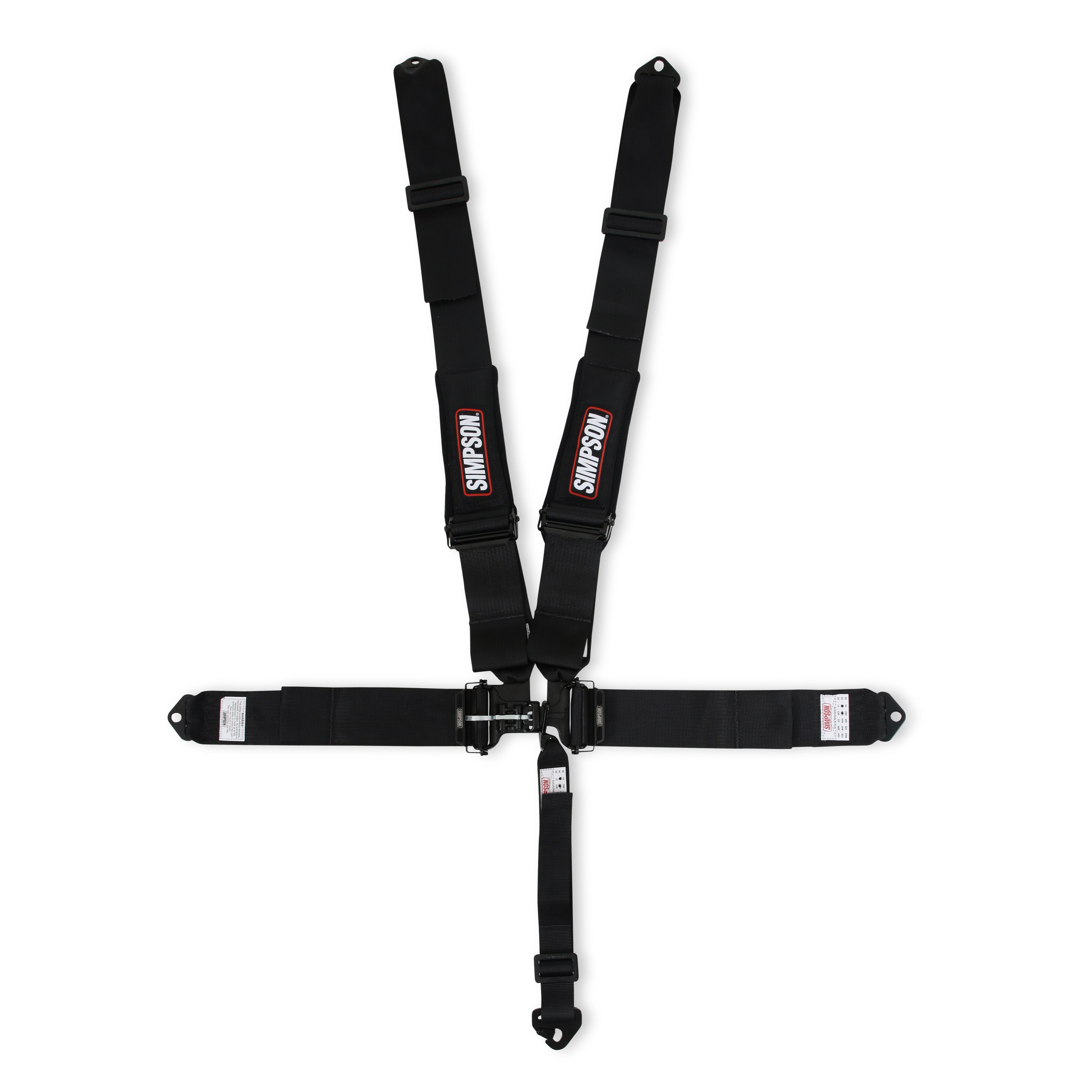 Simpson Latch & Link Off-Road Harness 3" D3 Double Pull Down With Pads - 3"