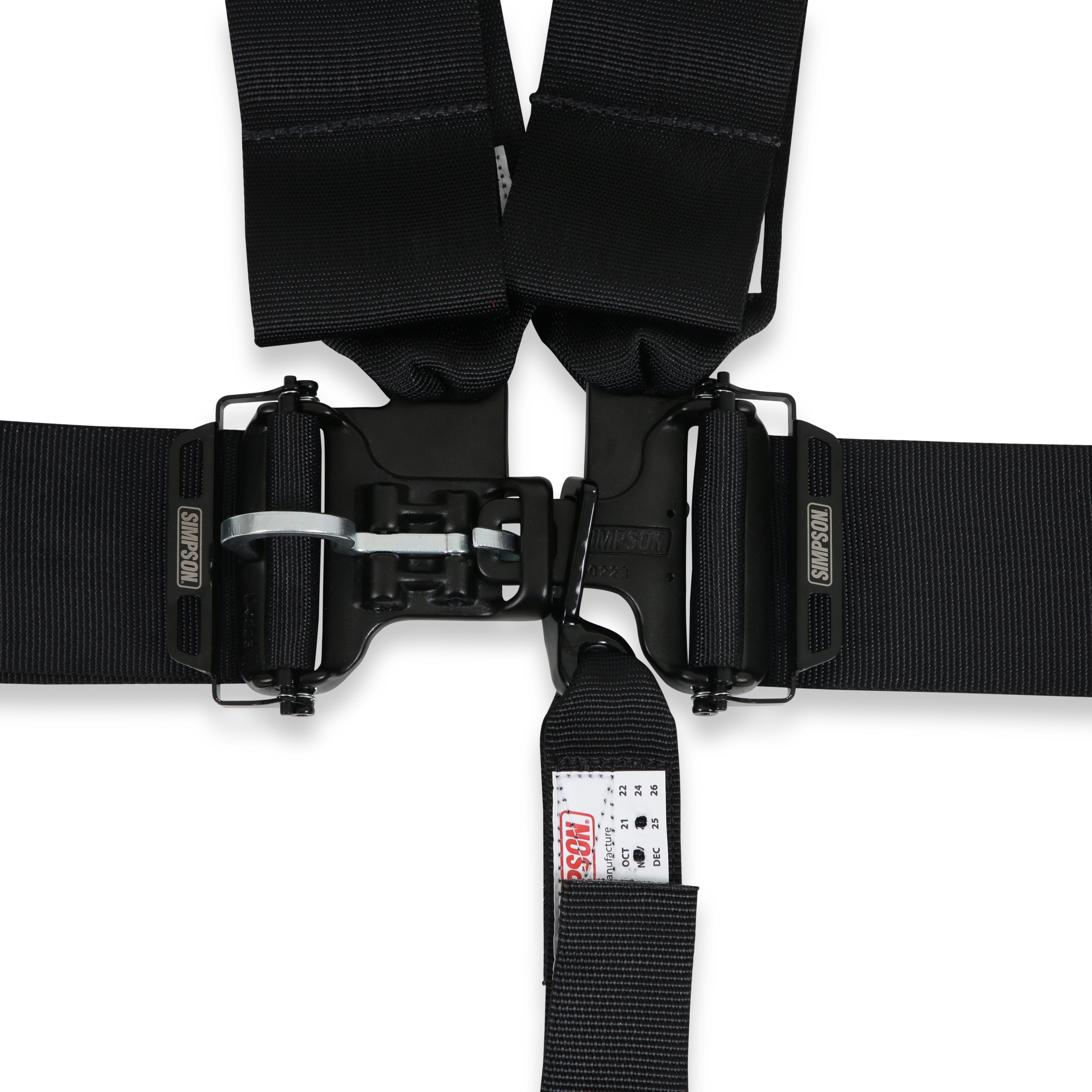 Simpson Latch & Link Off-Road Harness 3" D3 Double Pull Down With Pads - 3"
