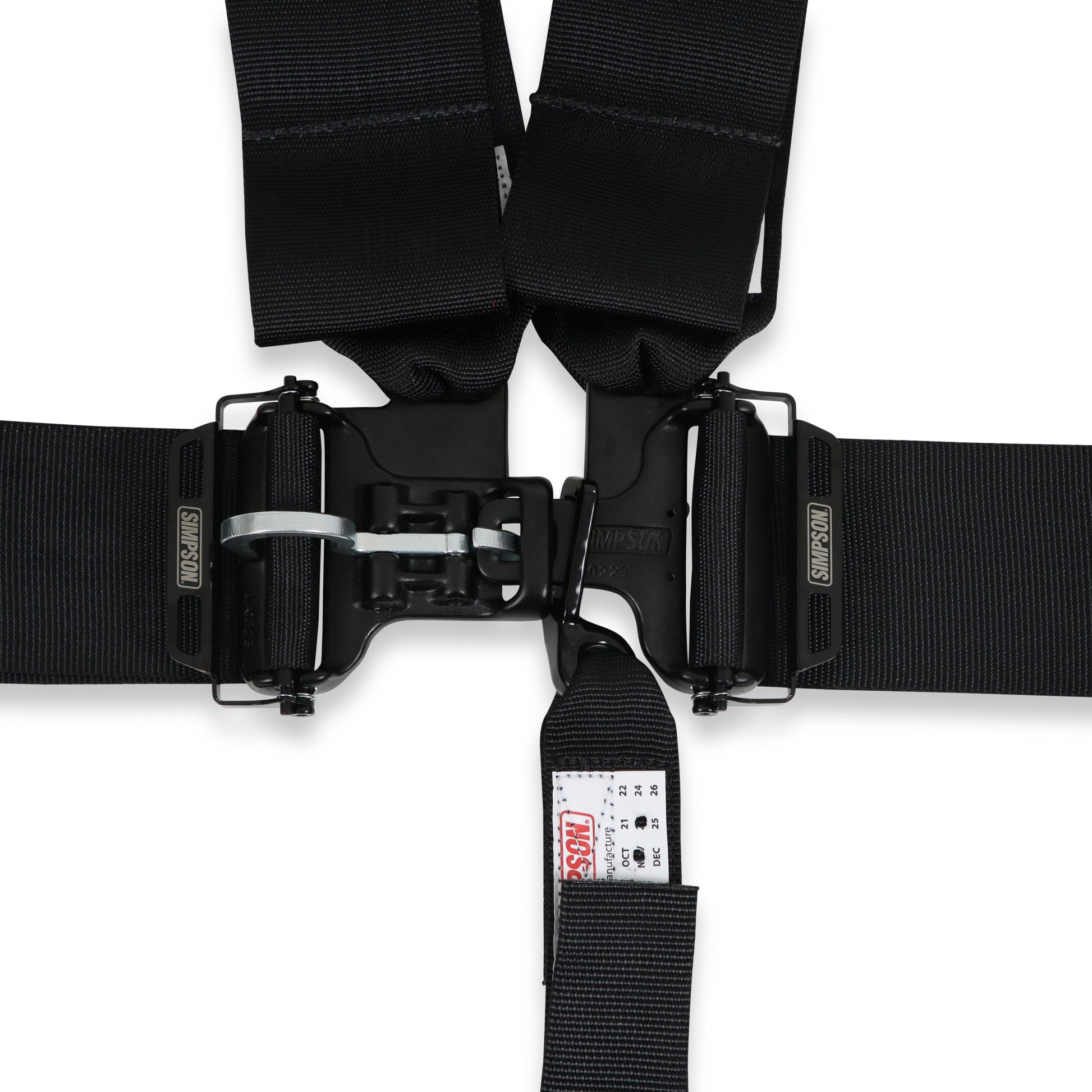 Simpson Latch & Link Off-Road Harness 3" D3 Double Pull Down With Pads - 3"