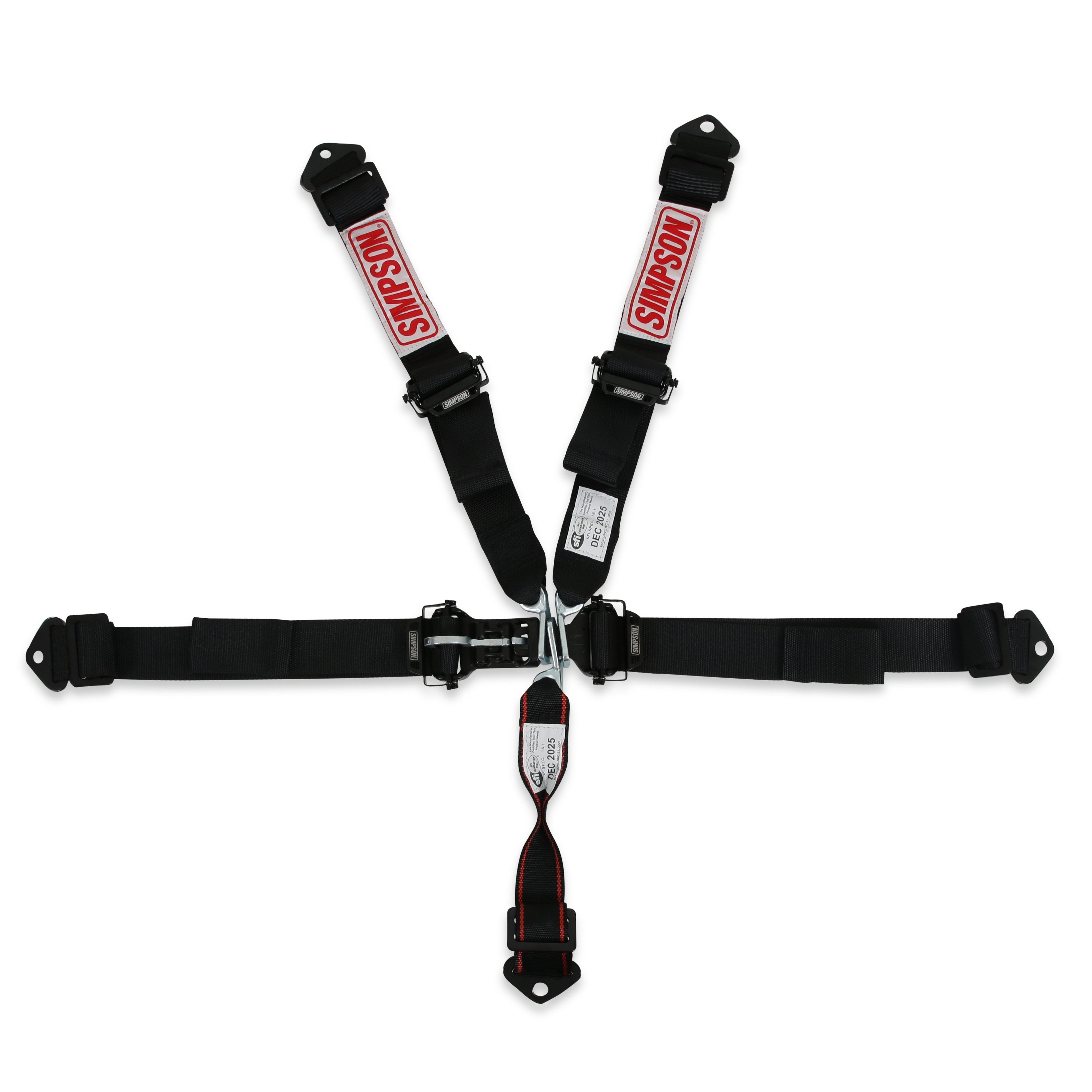 Simpson Latch & Link Sfi Harness 2" Double Pull Down Sfi 16.1