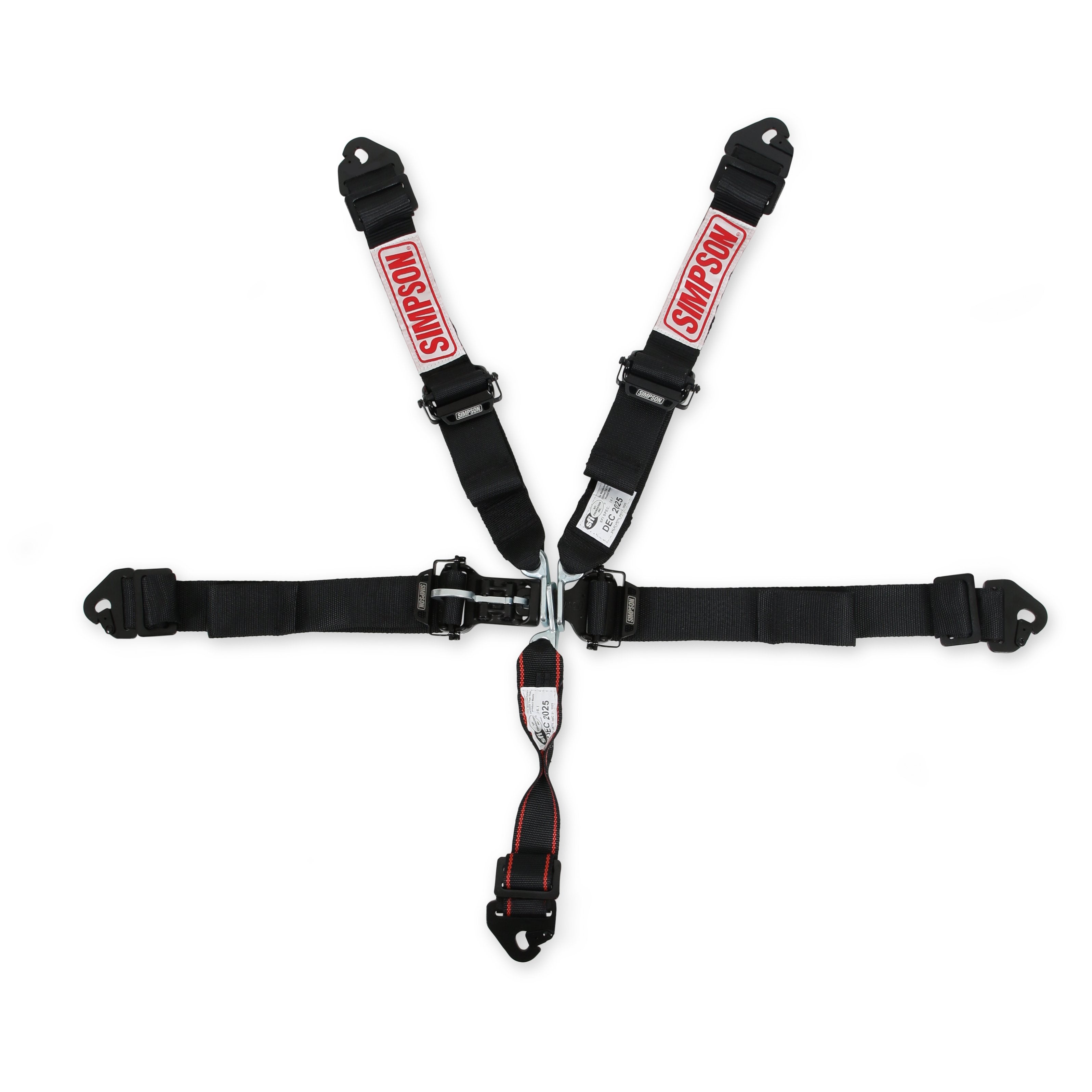 Simpson Latch & Link Sfi Harness 2" Double Pull Down Sfi 16.1