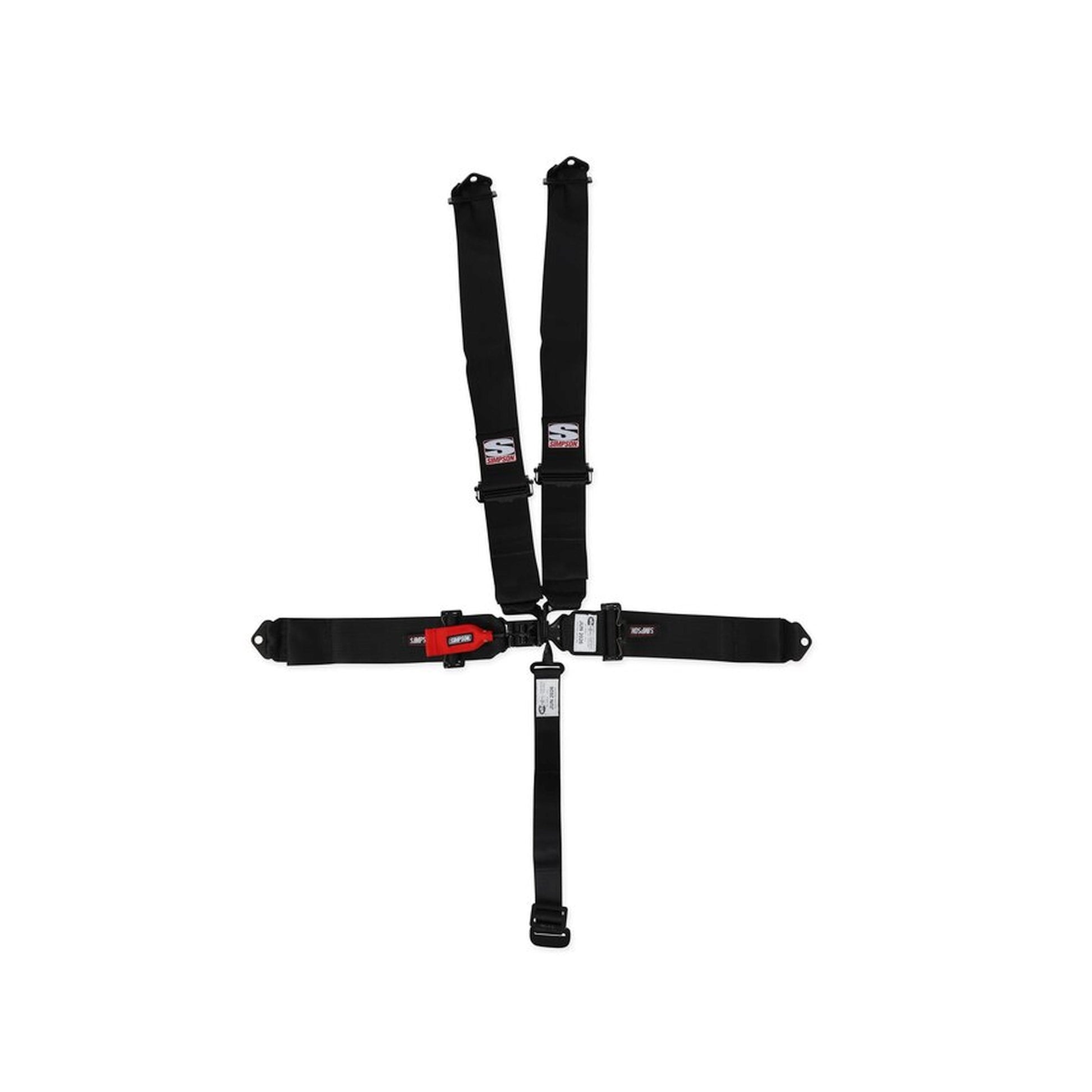 Simpson Racing 1B33Nikx 5-Point Harness Latch/Link - Sfi 16.1 - 3-Inch - black