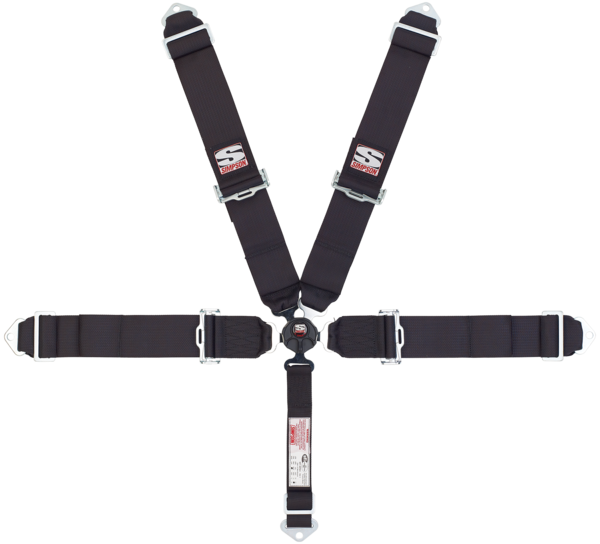 Simpson Racing 2" Camlock Harness - 55" - black