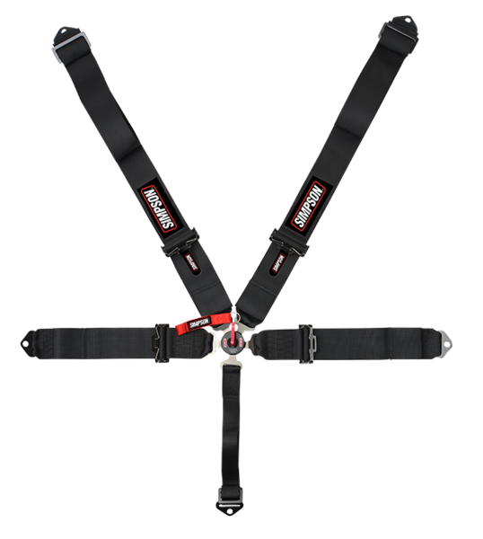 Simpson Racing 3" Camlock Harness - 55" - black