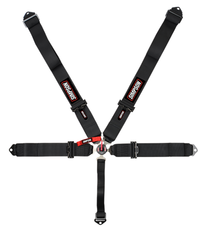 Simpson Racing 3" Camlock Harness - 55" - black