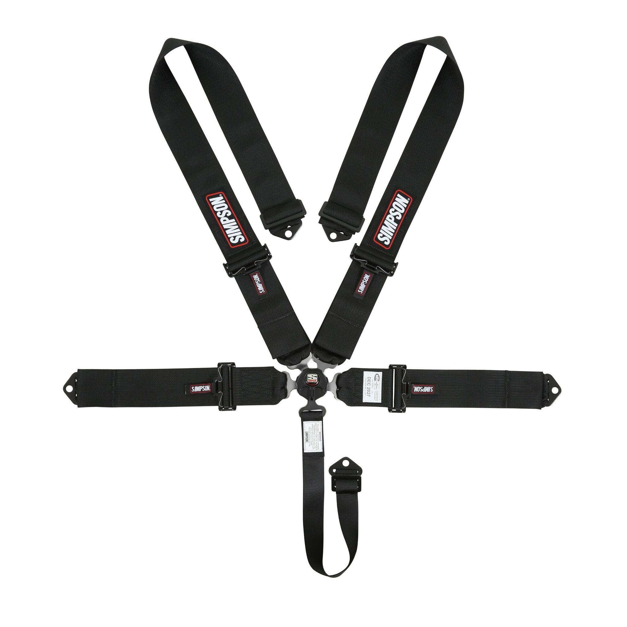 Simpson Racing 3" Camlock Harness - 55" - black
