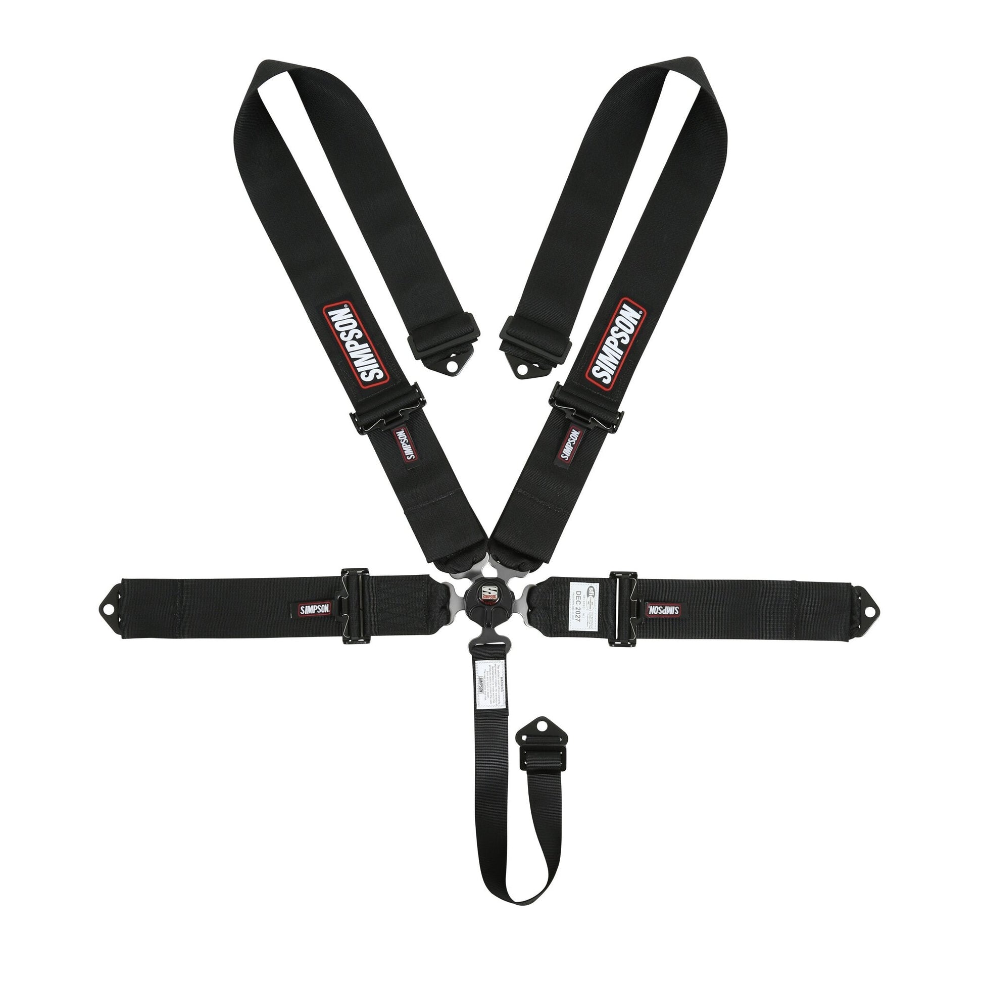Simpson Racing 3" Camlock Harness - 55" - black