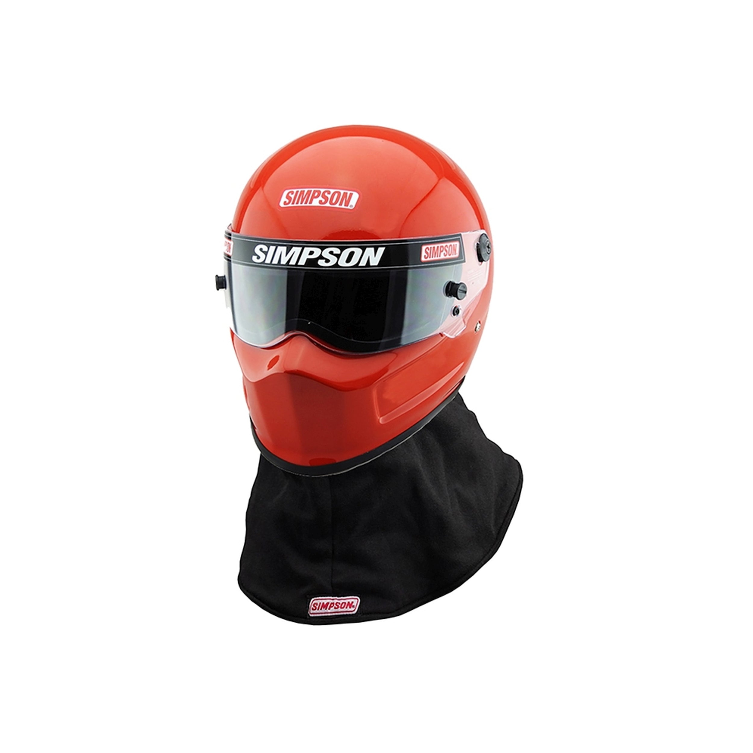 Simpson Racing Drag Bandit Racing Helmet - xxl - red