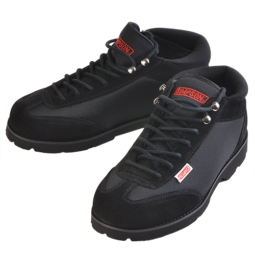 Simpson Racing Garage Crew Shoes - 9.5 - black