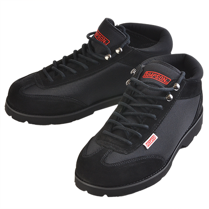 Simpson Racing Garage Crew Shoes - 9.5 - black