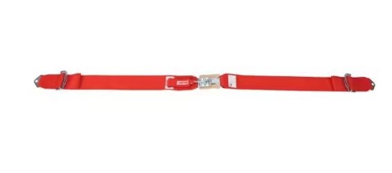 Simpson Racing Latch & Link Seatbelt - 62" - red - Bolt-In