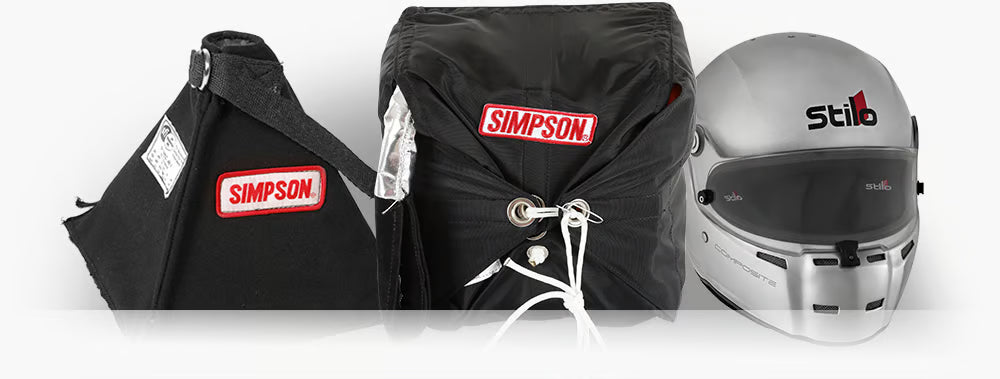 Buy Simpson Safety Racing Gear - Helmets, Gloves, Suits and more from JS Speed Shop