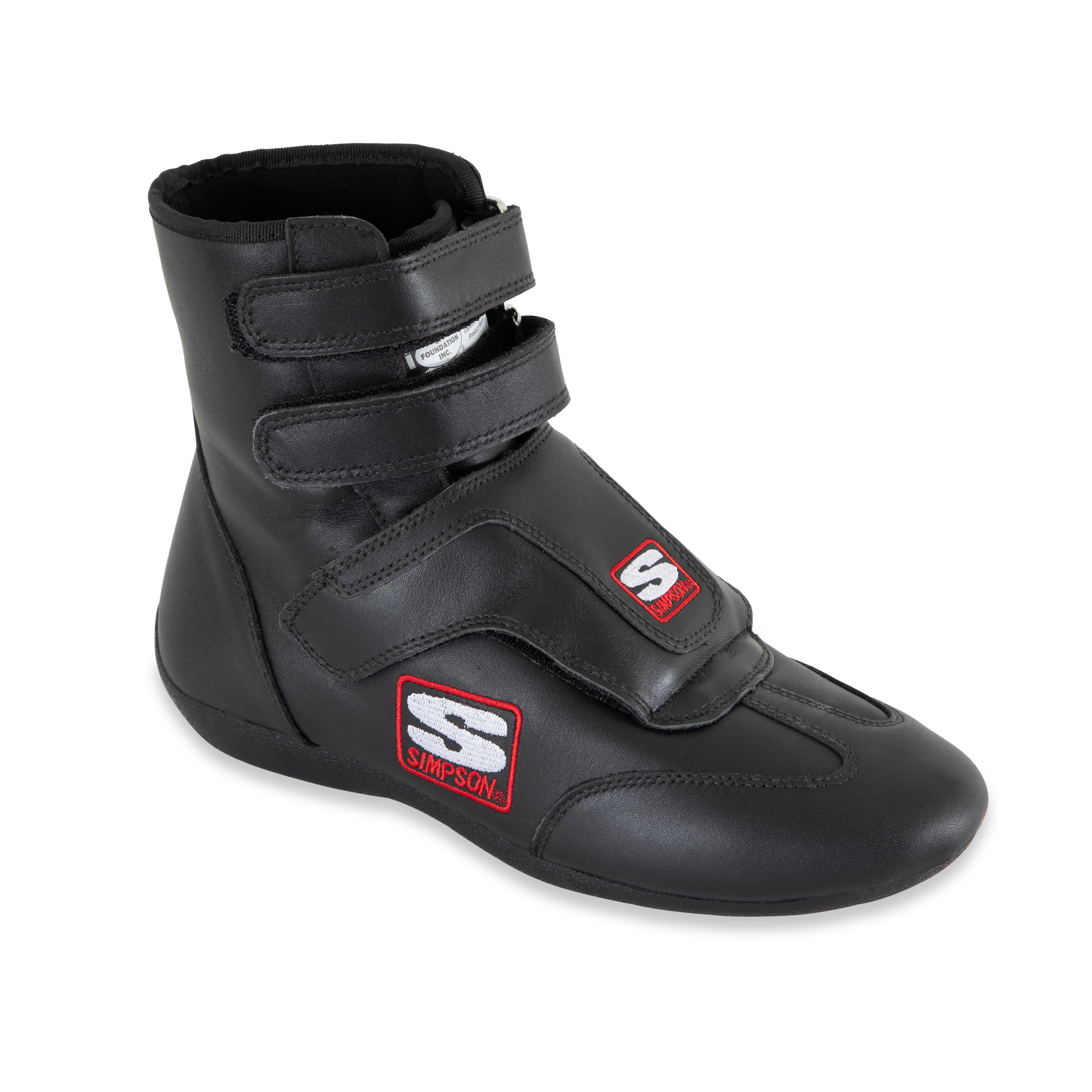 Simpson Racing Stealth Sprint Shoes - 9.5 - black