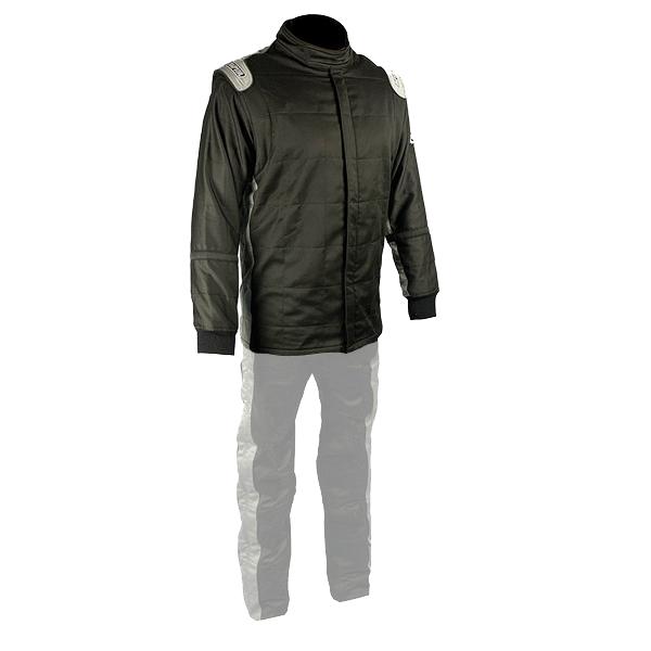 Simpson Racing Titan Driving Jacket - xl - black / pewter
