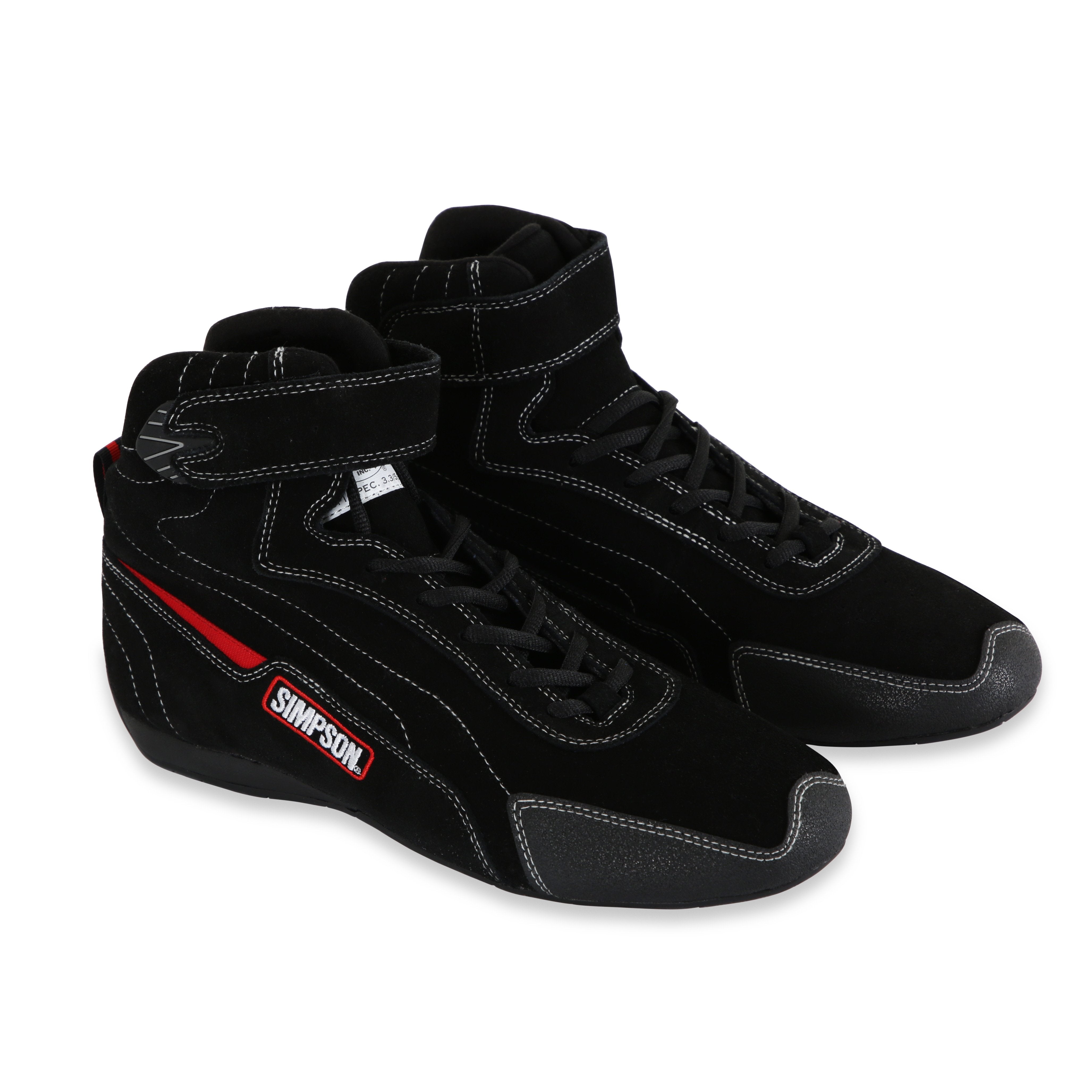 Simpson Racing Youth Turbine High Top Racing Shoe - youth size 12