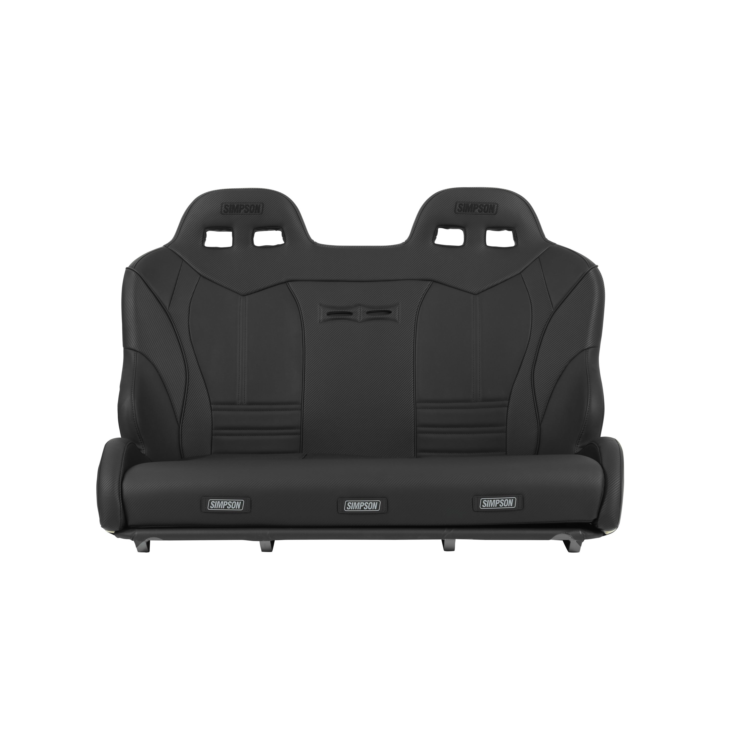 Std Pro Sport Bench Xp - Simpson Racing Pro Sport Rear Bench - black / black