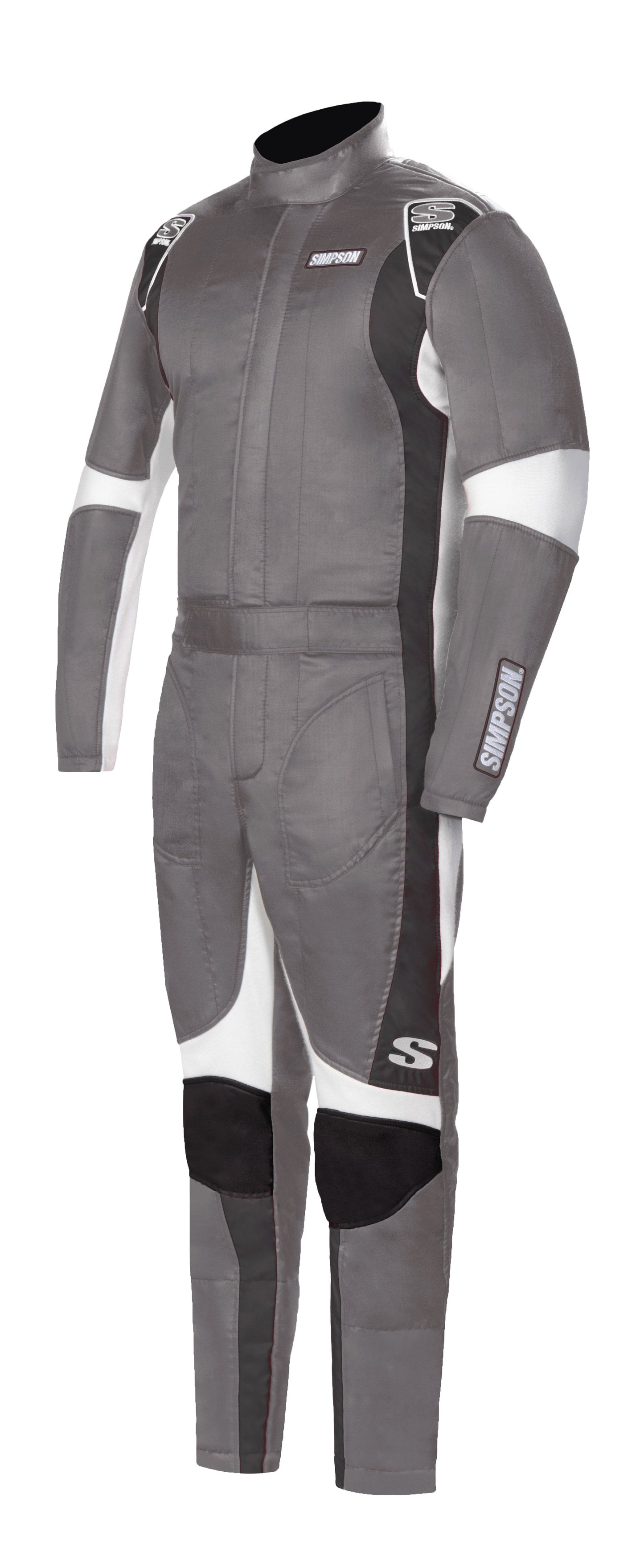 Supercoil Racing Suit - xxl - alloy / black / white