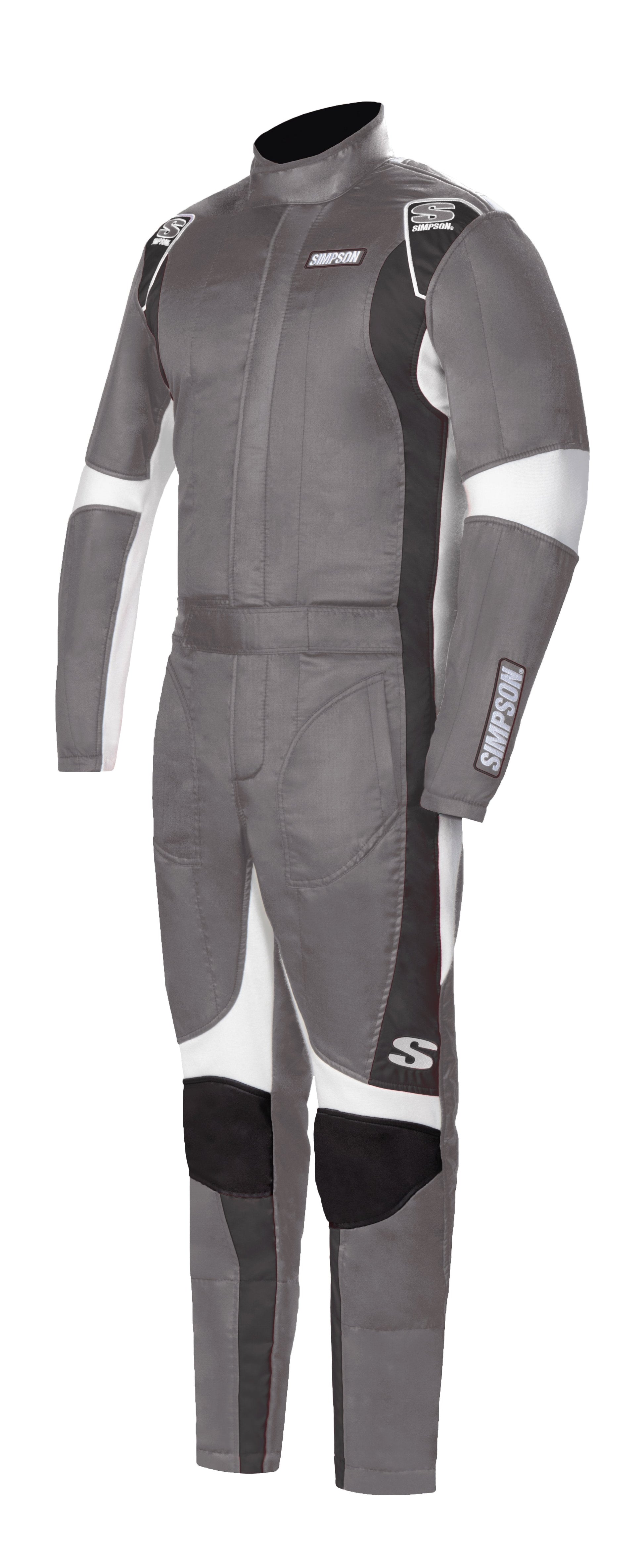 Supercoil Racing Suit - xxl - alloy / black / white