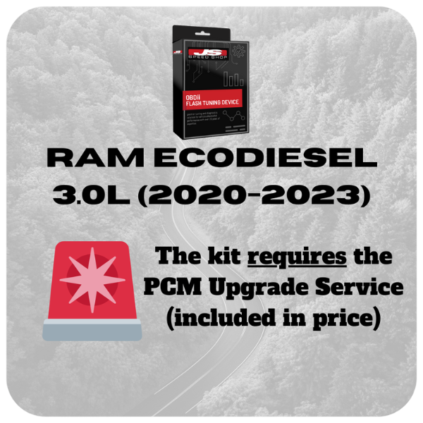 Ram Cummins - OBD2 Flash Emissions-On Tuning Kit (2003-2021)
