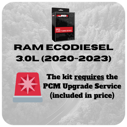Ram Cummins - OBD2 Flash Emissions-On Tuning Kit (2003-2021)