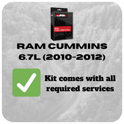 Ram Cummins - OBD2 Flash Emissions-On Tuning Kit (2003-2021)