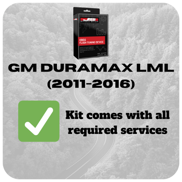 GM Duramax - OBD2 Flash Emissions-On Tuning Kit (2001-2023)